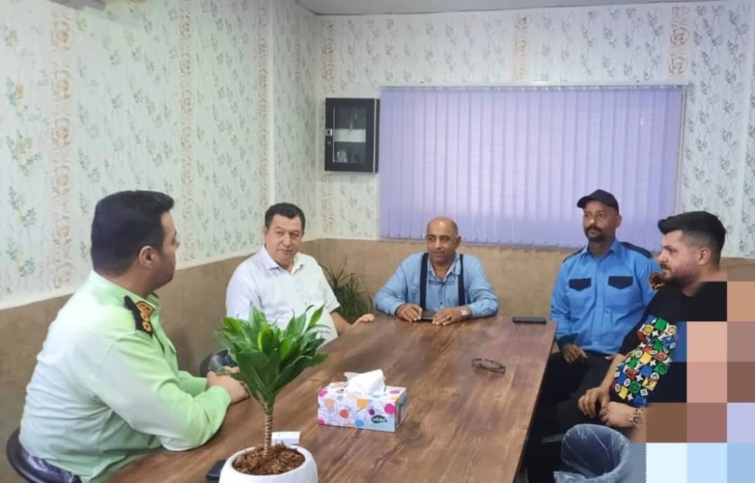 دیدار و نشست با جناب سروان خیراندیش، رئیس کلانتری ۱۶ احمدگوراب